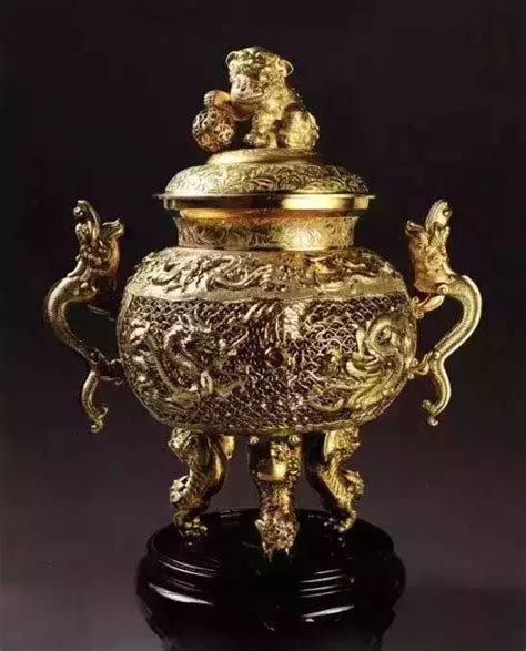 黄桶米缸 古代香炉